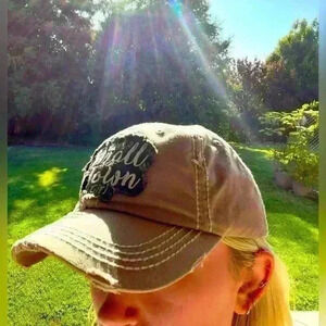 Women’s KBETHOS vintage baseball cap just a small town girl